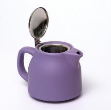 Чайник с металлической крышкой и фильтром Феличита «МАТОВЫЙ ФИОЛЕТОВЫЙ» 500 мл