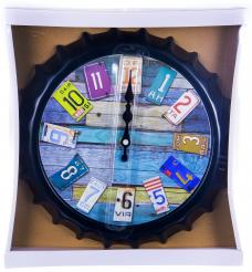 Часы настенные круглые Home art «ШТУРВАЛ ТЕМНЫЙ» 30,2 см